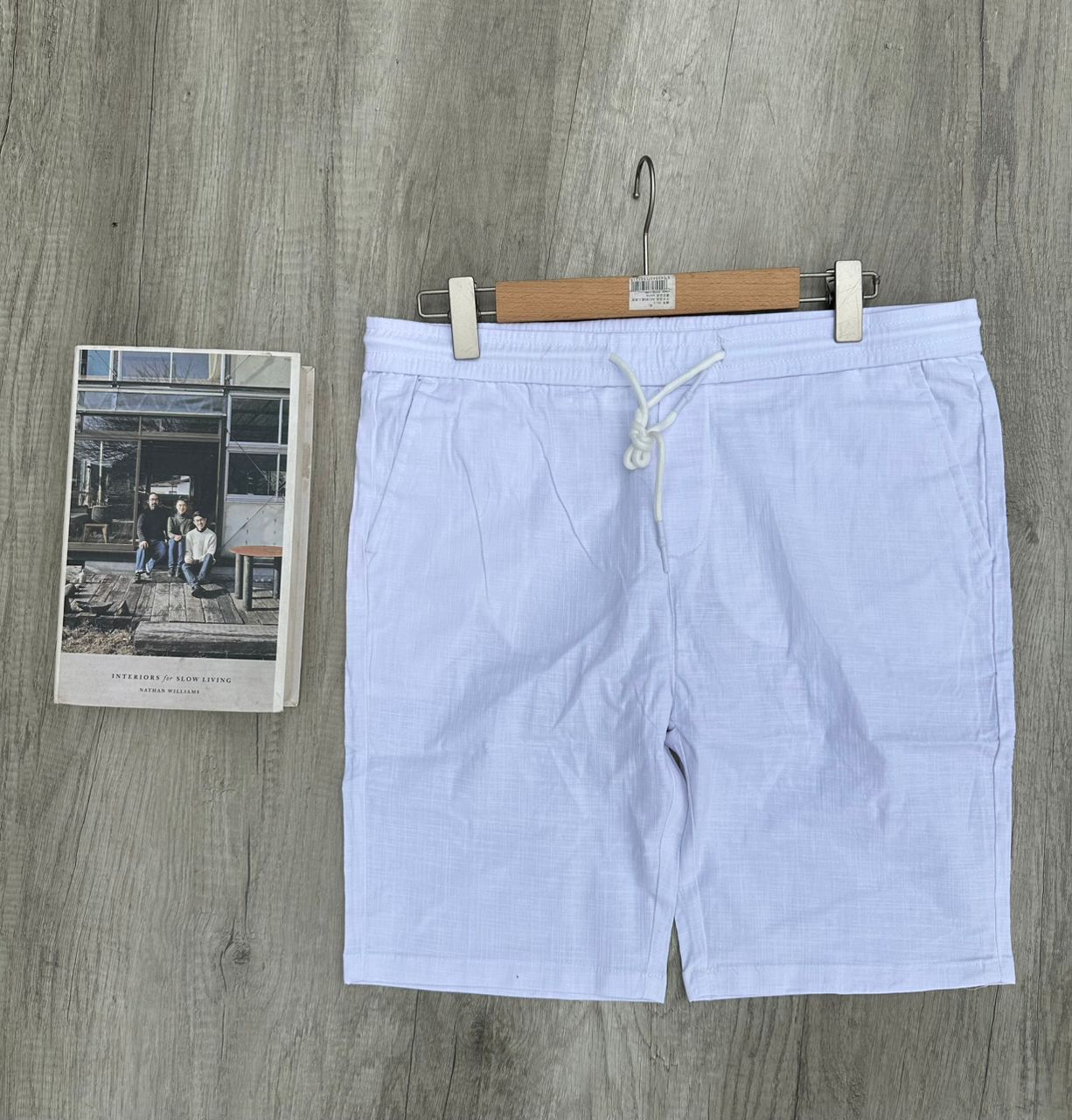 Linen casual shorts