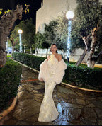 Sleeveless halter maxi dress