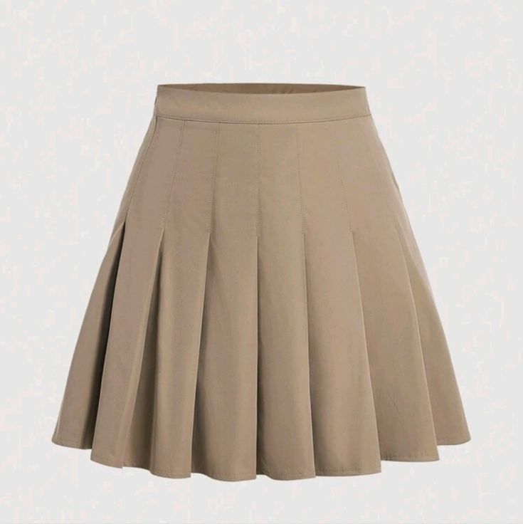 Plisse spread mini skirt