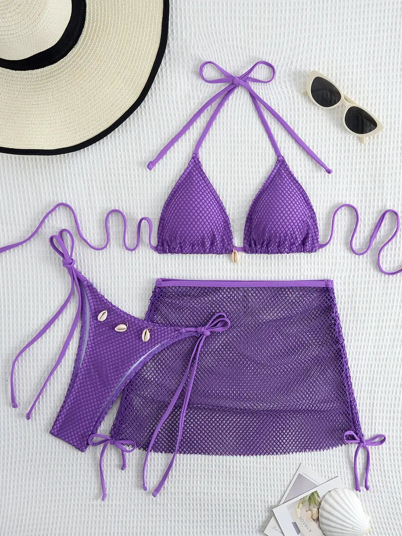 Three sets swimming suits bikini