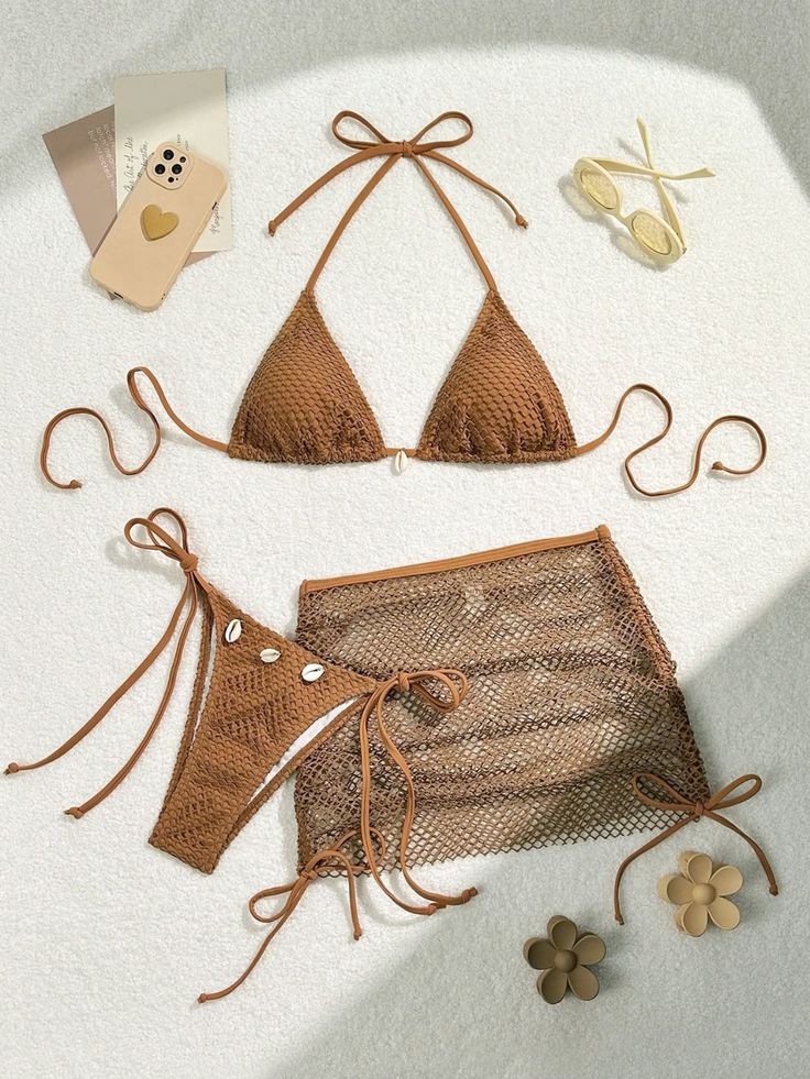 Three sets swimming suits bikini