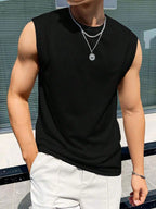 Sleeveless men t-shirt casual occasion