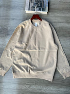 Crewneck plain sweatshirt