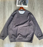 Crewneck plain sweatshirt