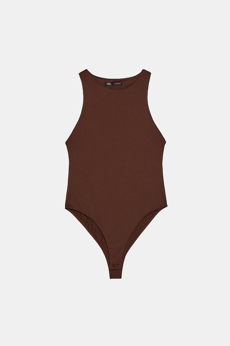 Sleeveless bodysuit small straps